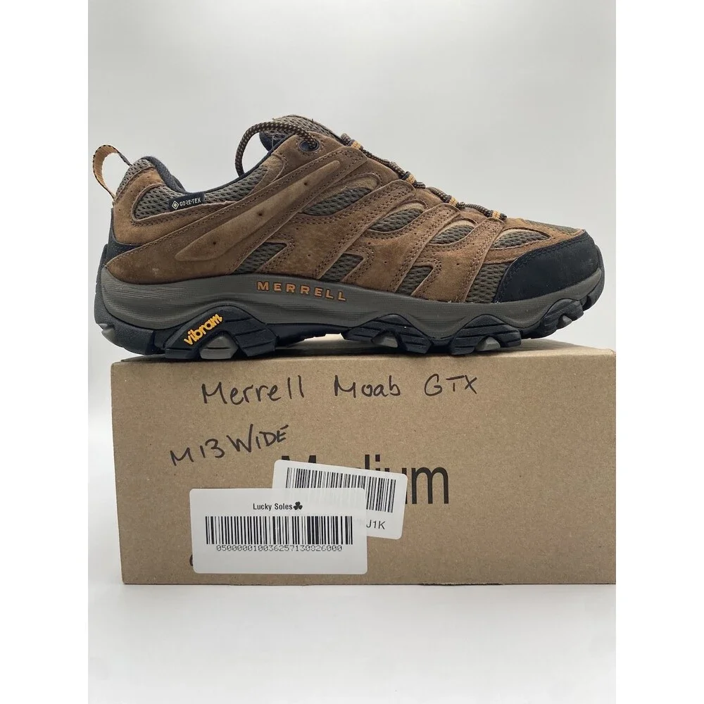 Merrell MOAB GTX Men's NEW Hiking Boot Brown US Size 13 W